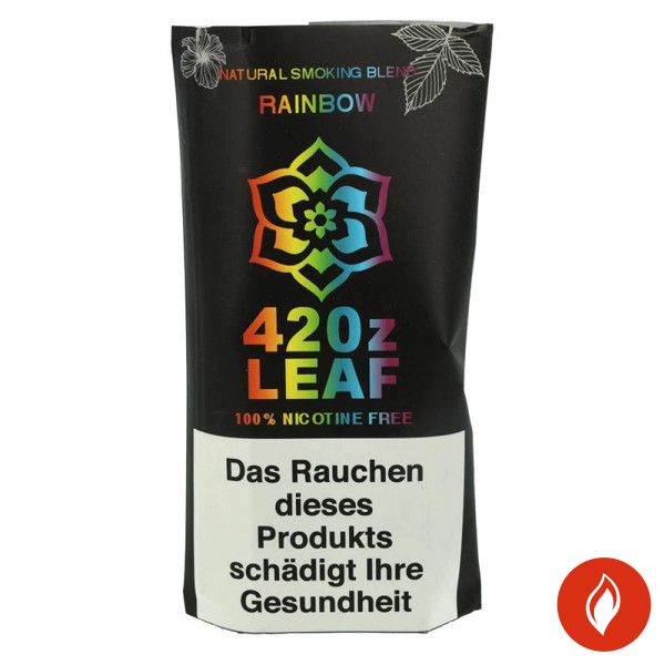 420z Leaf Rainbow Tabakersatz Pouch