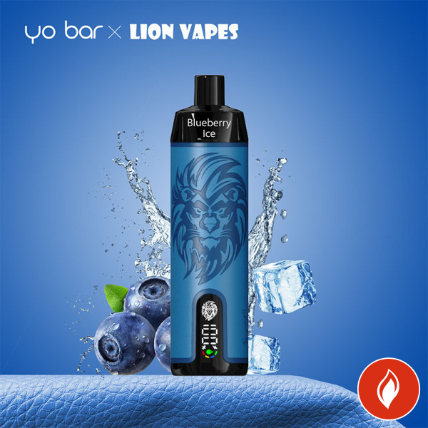 Yo Bar x Lion Vapes Blueberry Ice E-Zigarette