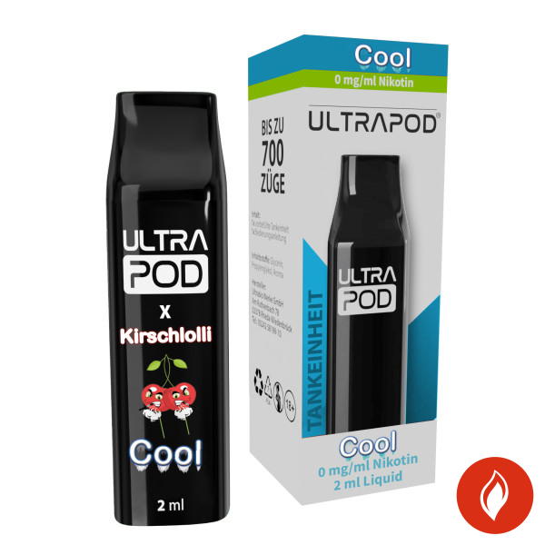 Ultrabio Ultrapod Kirschlolli Cool 0mg Liquidpod