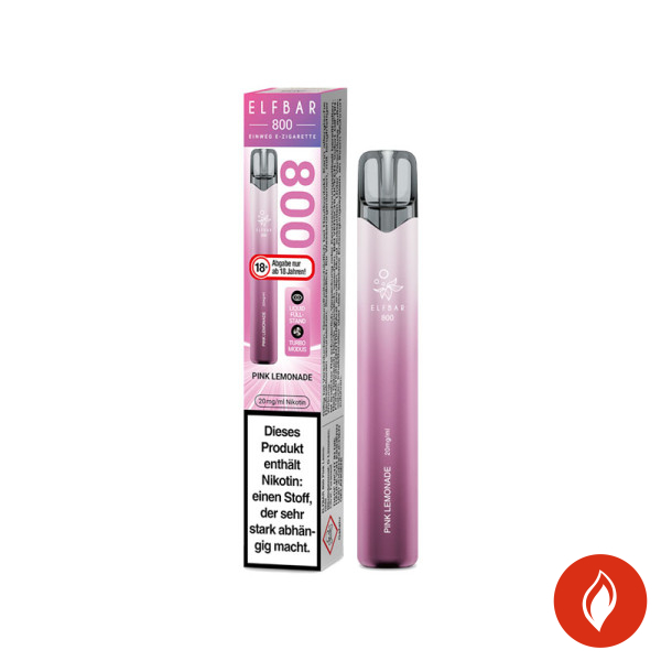 Elfbar 800 Pink Lemonade 20mg Einweg E-Zigarette