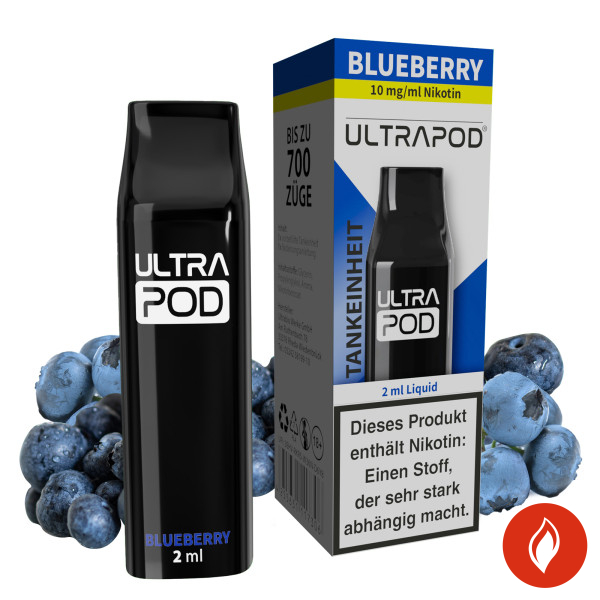 Ultrabio Ultrapod Blueberry 10mg Liquidpod