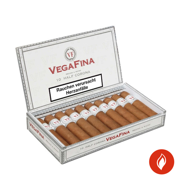 Vegafina Half Corona Zigarren Kiste offen