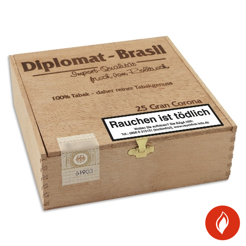 Diplomat Grand Corona Brasil Zigarren Kiste