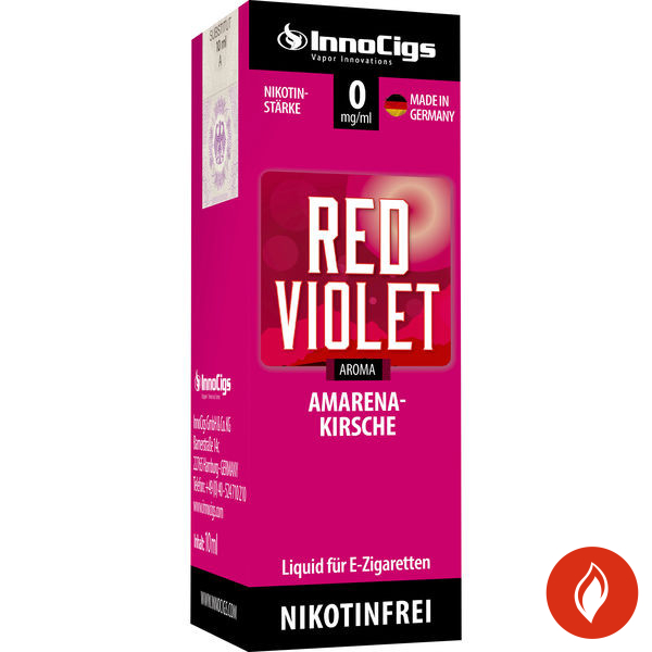 E-Liquid Innocigs Red Violet Amarenakirsche 0mg