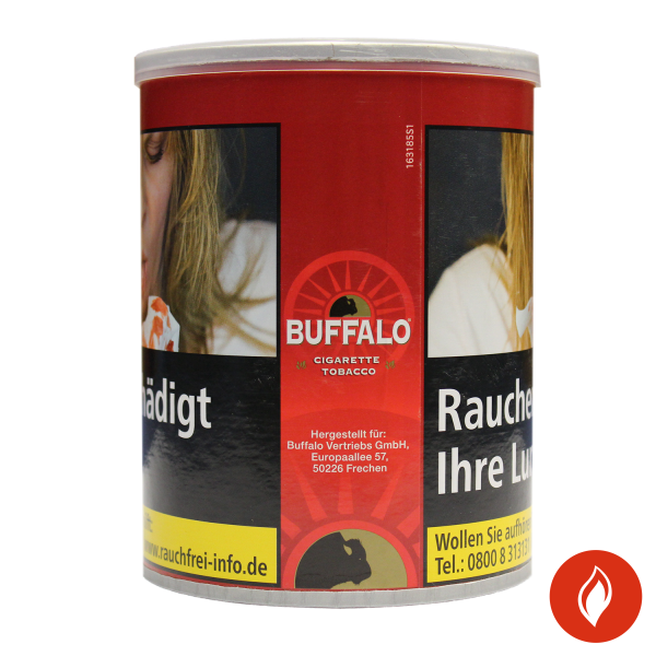 Buffalo Red Feinschnitt Tabak Dose