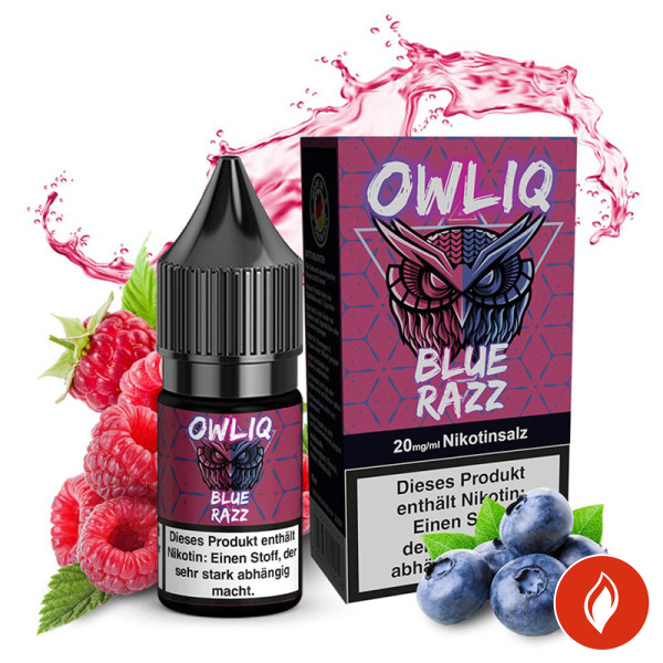 Owliq Blue Razz 20mg Nikotinsalz Liquid