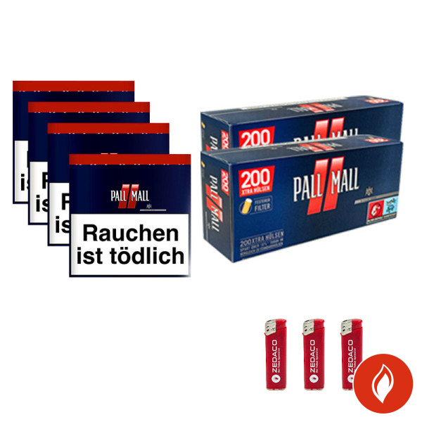 Pall Mall Volumentabak Red S Dose Aktion Large Pall Mall Rot