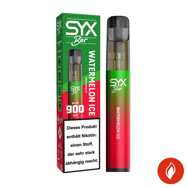 Syx Bar Watermelon Ice 20mg Einweg E-Zigarette