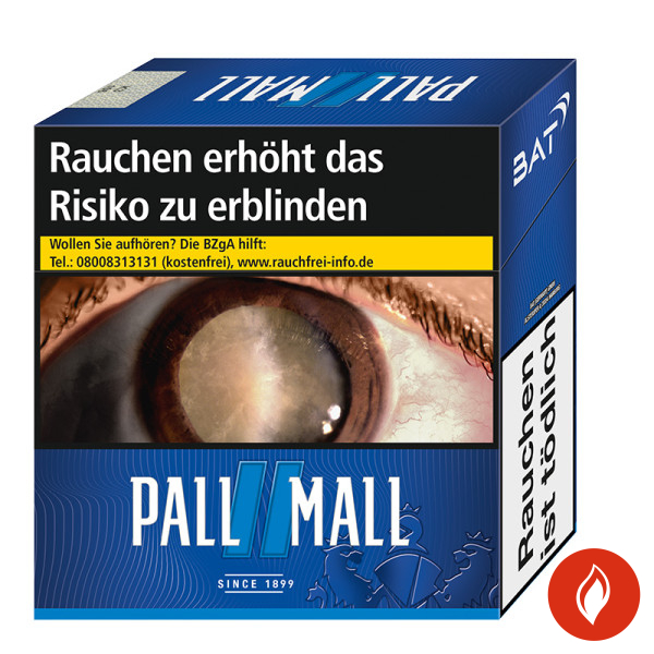 Pall Mall Blue Jumbo Zigaretten Schachtel