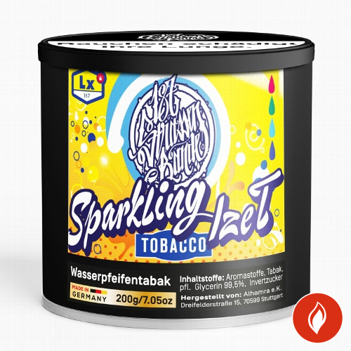 187 Sparkling Ize T Wasserpfeifentabak Dose