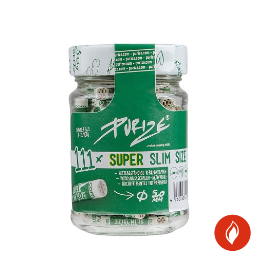 Purize Super Slim Aktivkohlefilter Glas