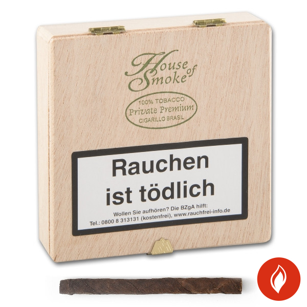 House of Smoke Private Premium Brasil Schachtel