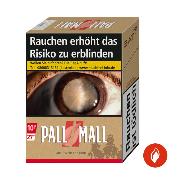 Pall Mall Authentic Red Giga Zigaretten Schachtel
