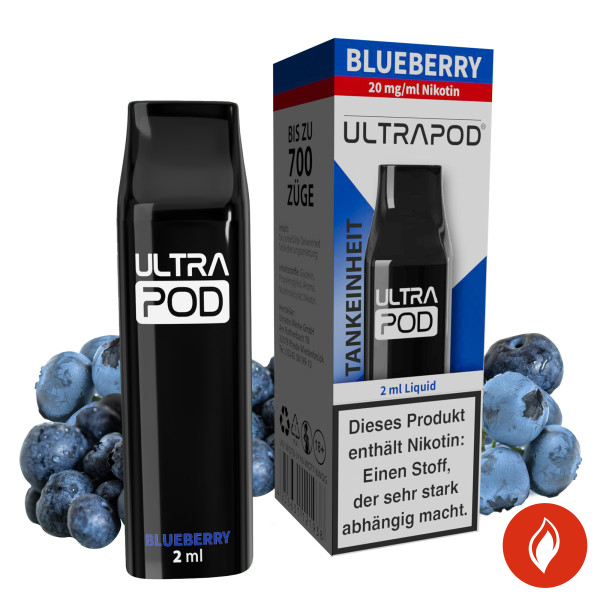 Ultrabio Ultrapod Blueberry 20mg Liquidpod