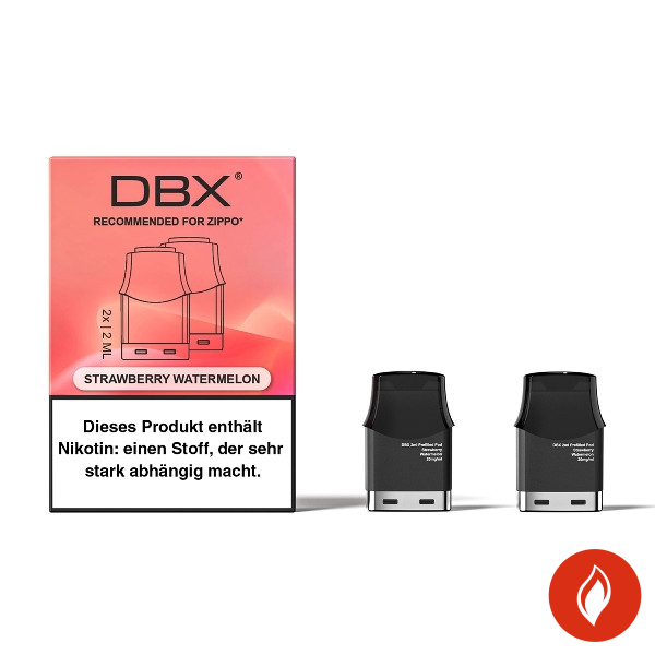DBX for Zippo Strawberry Watermelon 20mg Pods