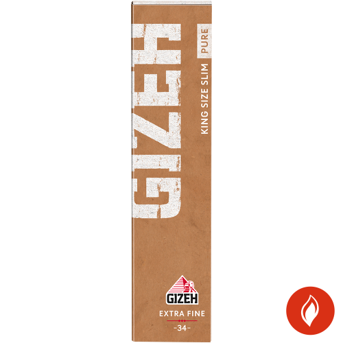 Gizeh King Size Slim Pure Zigarettenpapier