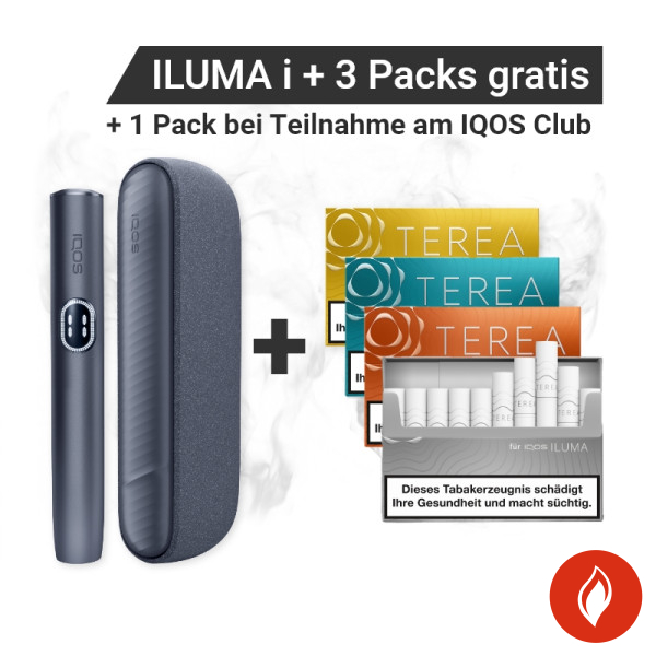IQOS ILUMA i Midnight Black + Gratis TEREA Packs