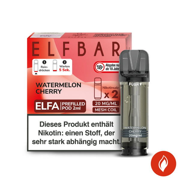 Elfbar Elfa Pods Watermelon Cherry - 20mg Nikotin