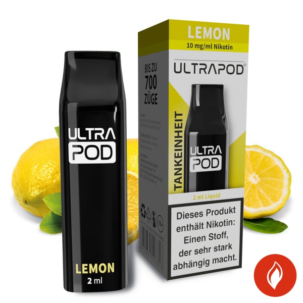 Ultrabio Ultrapod Lemon 10mg Liquidpod