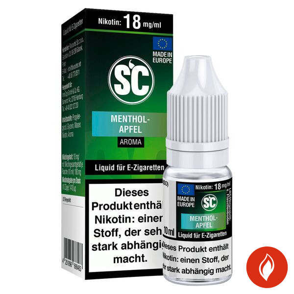 SC Menthol Apfel 18mg Nikotinsalz Liquid
