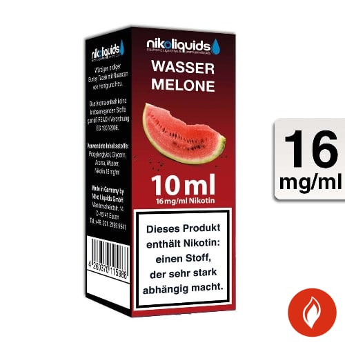 E-Liquid Nikoliquids Wassermelone 16 mg 70 Pg 30 Vg