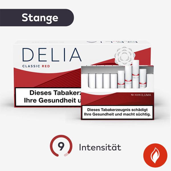 DELIA Classic Red Sticks