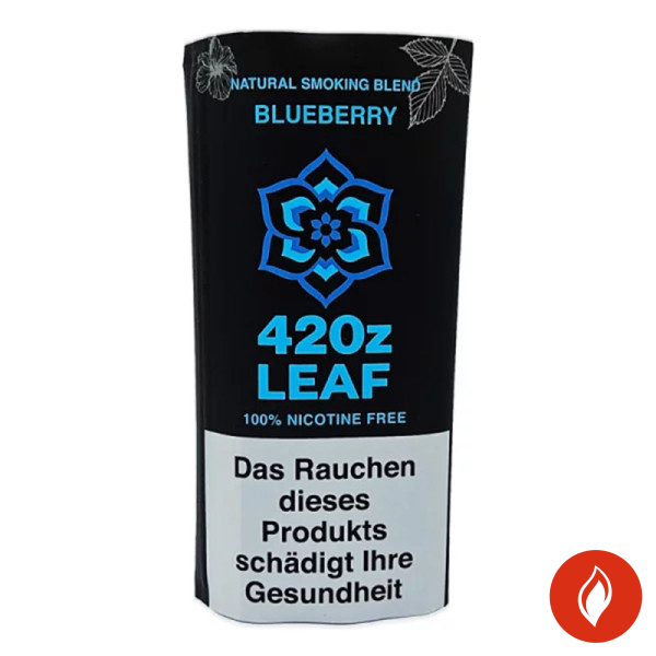 420z Leaf Blueberry Tabakersatz Pouch