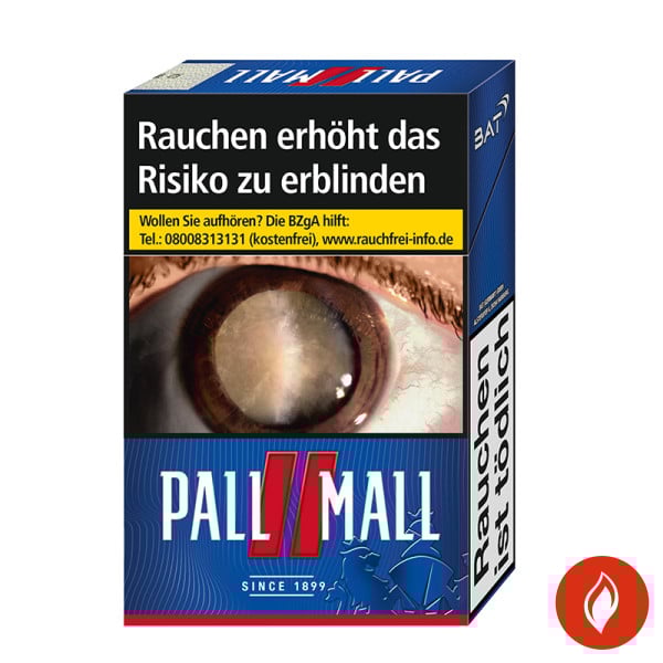 Pall Mall Red OP Zigaretten Schachtel