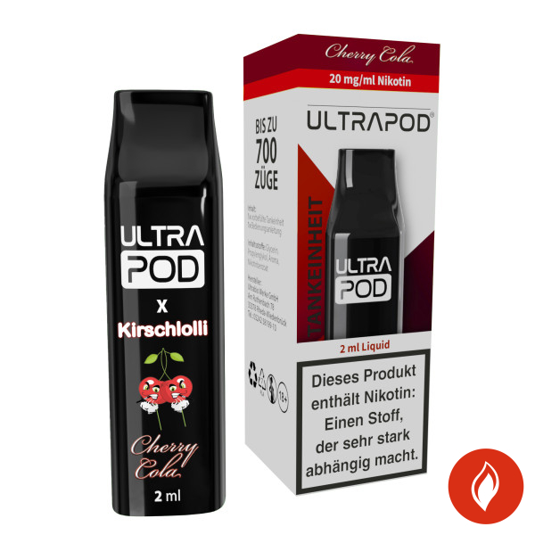 Ultrabio Ultrapod Kirschlolli Cherry Cola 20mg Liquidpod