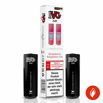 IVG Air Strawberry Raspberry Ice 20mg Prefilled Pods