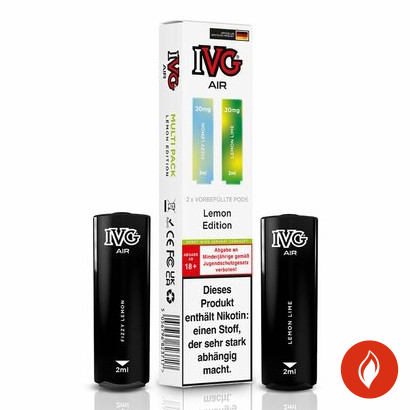 IVG Air Lemon Edition 20mg Prefilled Pods