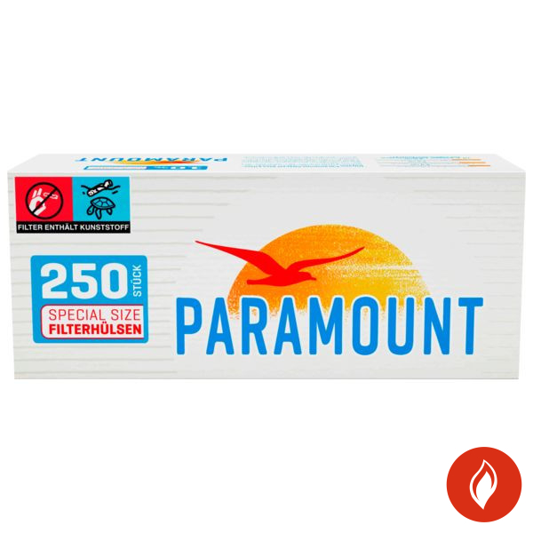 Paramount Blue Special Size Filterhülsen