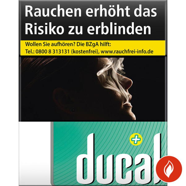 Ducal Green + Zigaretten Schachtel