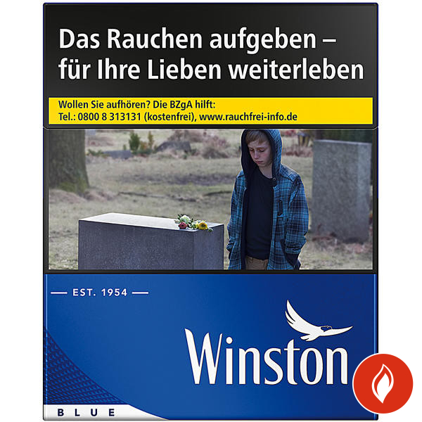 Winston Blue L Zigaretten Einzelpackung