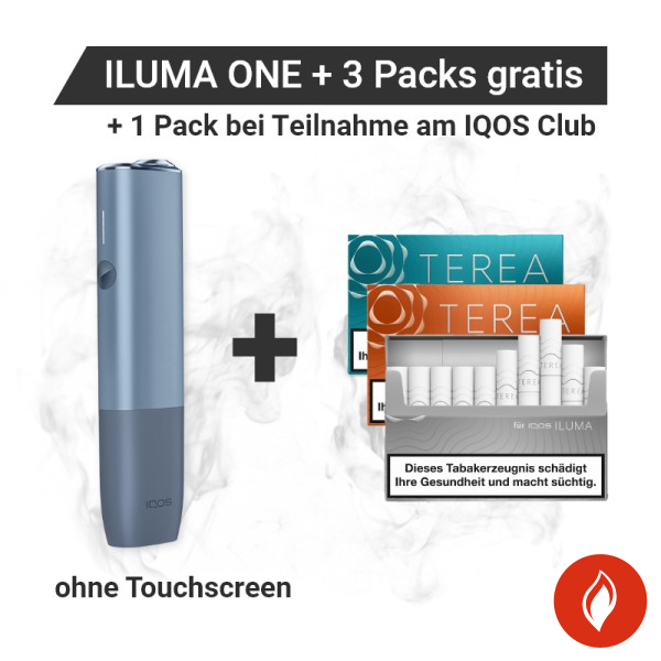 IQOS Iluma One Azure Blue + gratis TEREA Sticks bei Registrierung