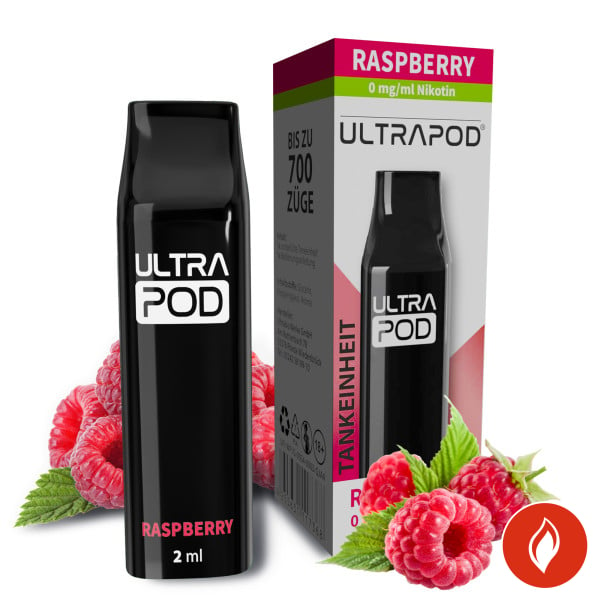 Ultrabio Ultrapod Raspberry 0mg Liquidpod