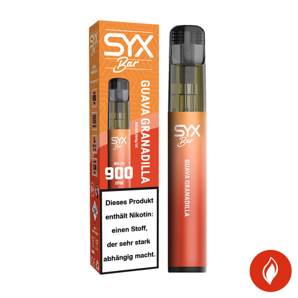 Syx Bar Guava Granadilla 20mg Einweg E-Zigarette