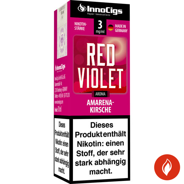 E-Liquid Innocigs Red Violet Amarenakirsche 3 mg
