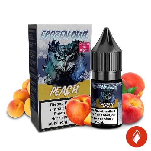 Frozen Owl Peach 20mg Nikotinsalz Liquid