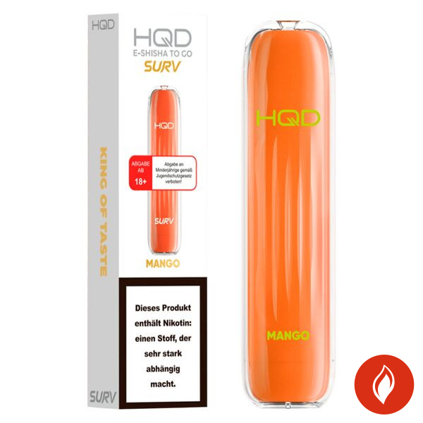 HQD Surv Mango 18 mg Einweg E-Zigarette