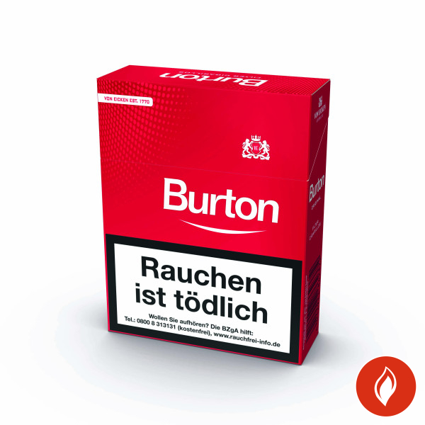 Burton Eco-Zigarillos Big Pack Naturdeckblatt Stange