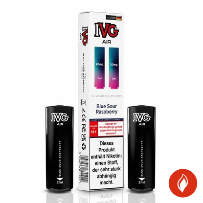 IVG Air Blue Sour Raspberry 20mg Prefilled Pods