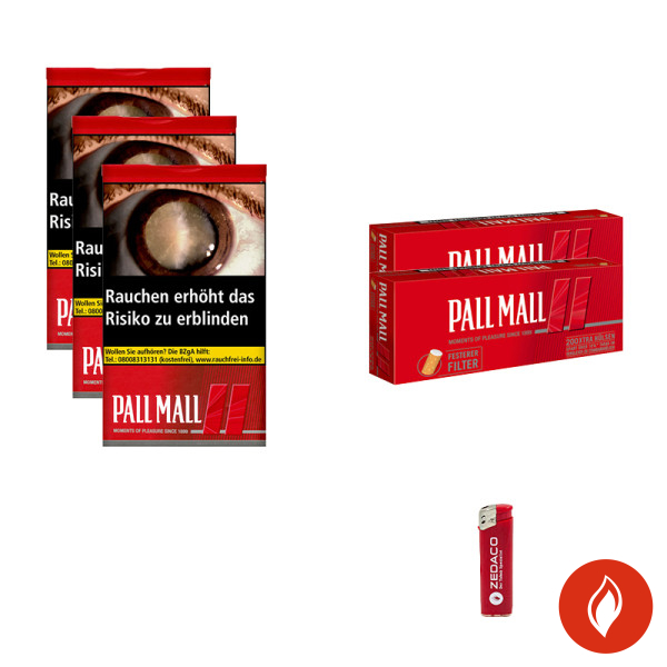 Pall Mall Volumentabak Red XL Dose Aktion Small