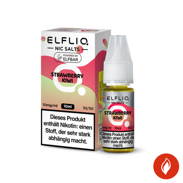 Elfbar Elfliq Strawberry Kiwi 10mg Nikotinsalz