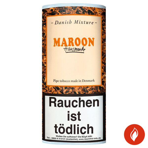 Danish Mixture Maroon Pfeifentabak Pouch