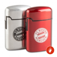 Feuerzeug Jet V-Fire FC Bayern Metall