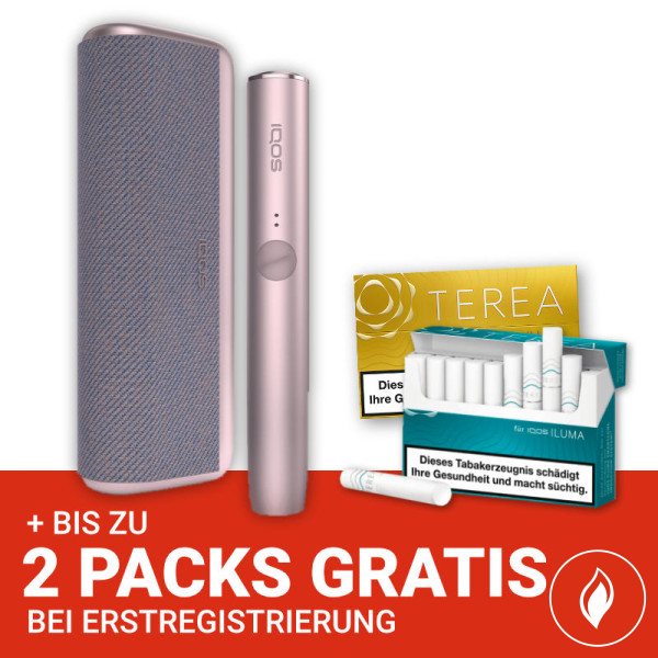 IQOS Iluma Prime Bronze Taupe + gratis TEREA Sticks bei Registrierung