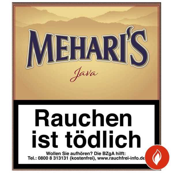 Mehari Java Zigarillos Schachtel