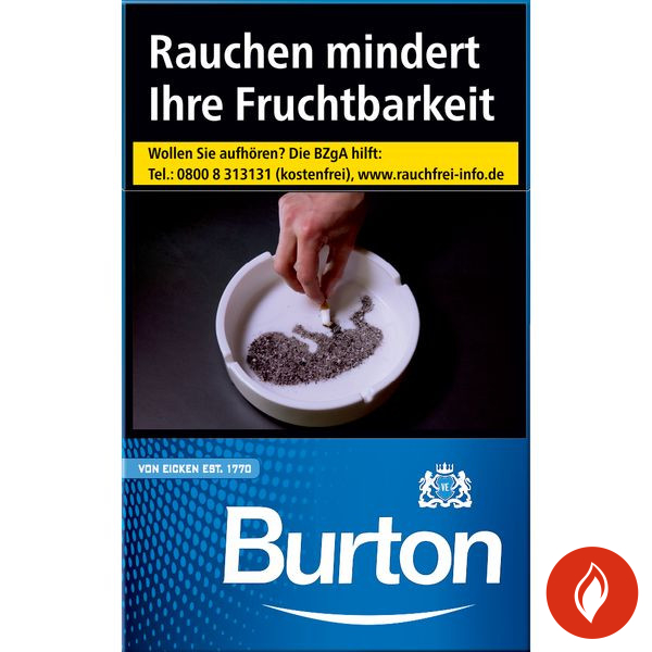 Burton Blue Big Pack Zigaretten Stange