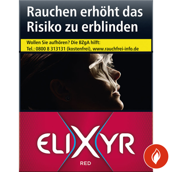 Elixyr Red Super Zigaretten Schachtel